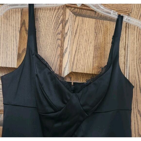 Max And Cleo Black Strapless Mini Dress Party Cocktail Evening Size 10 - Picture 2 of 7